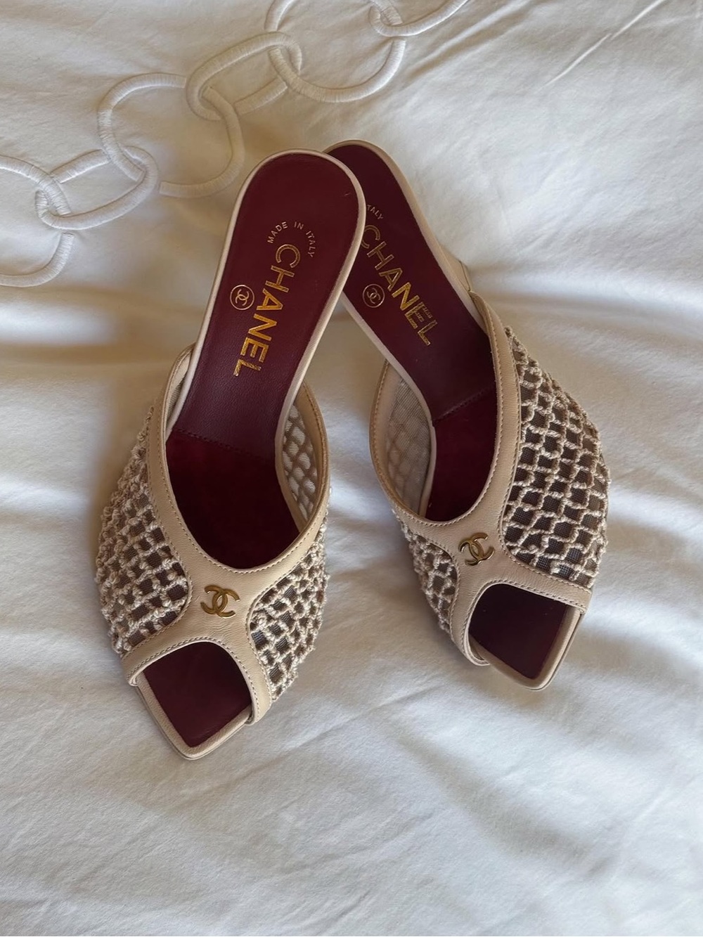 Chanel Coco Beach Heels | Size 38